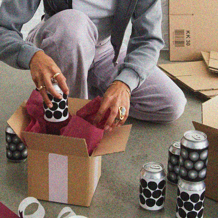 Create - Hands working with design materials