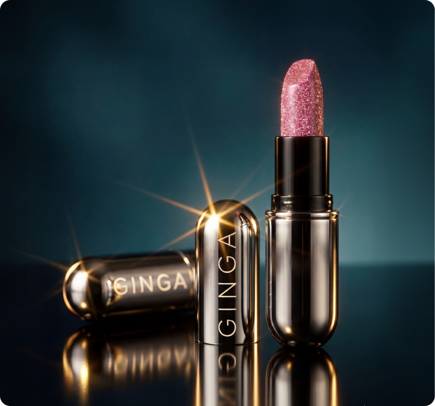 Ginga — beauty • cosmetics portfolio thumbnail by CreativeWise