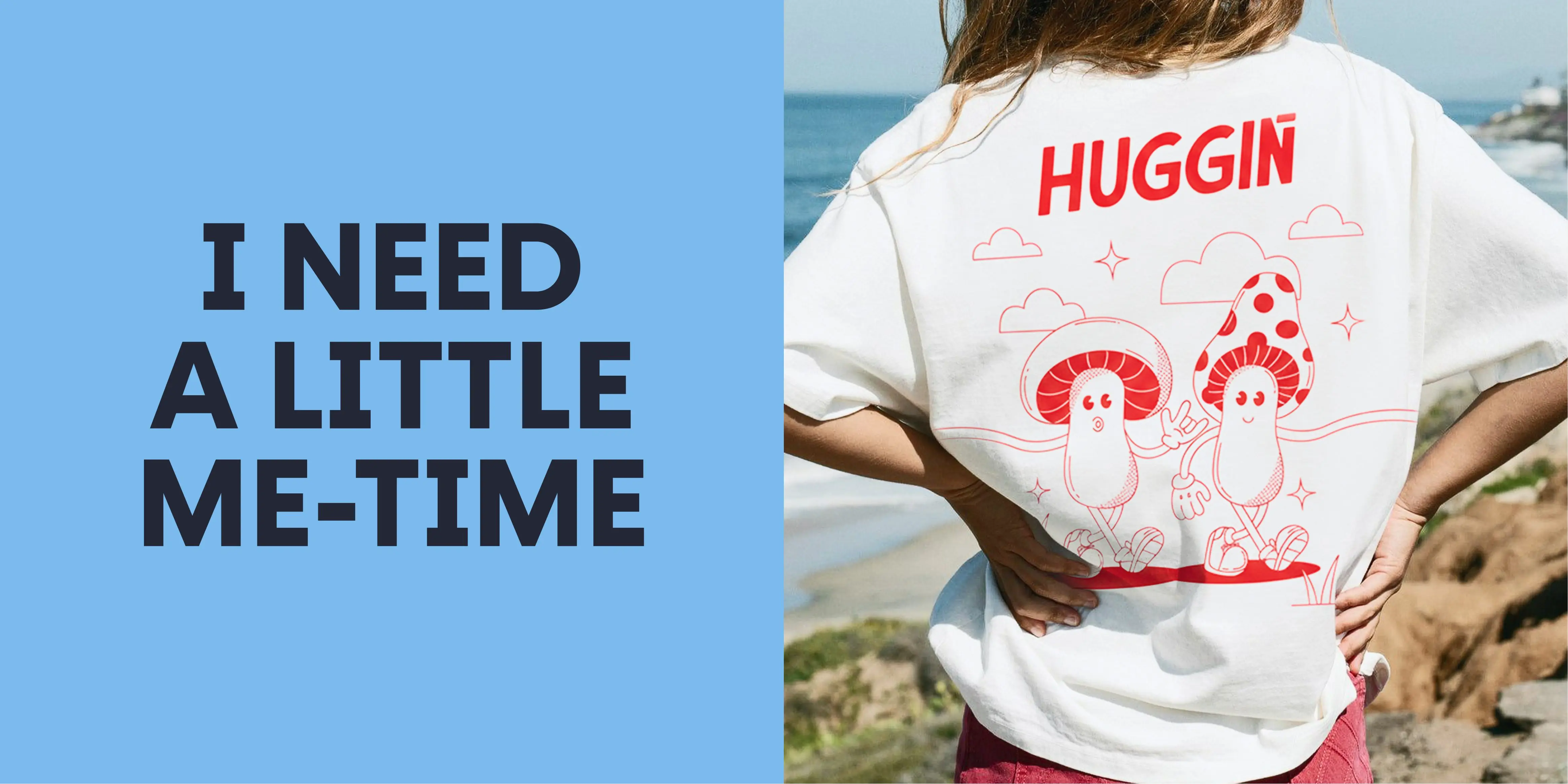Huggin — lifestyle moment with the sparkling tonic in real-world hospitality context