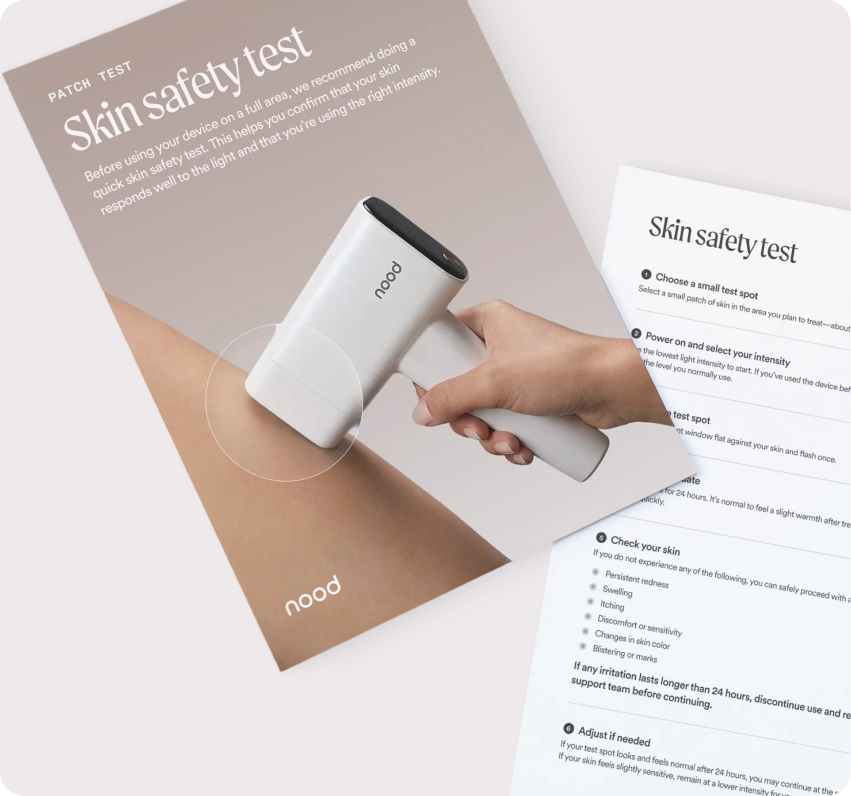 Nood — campaign product close-up (right)