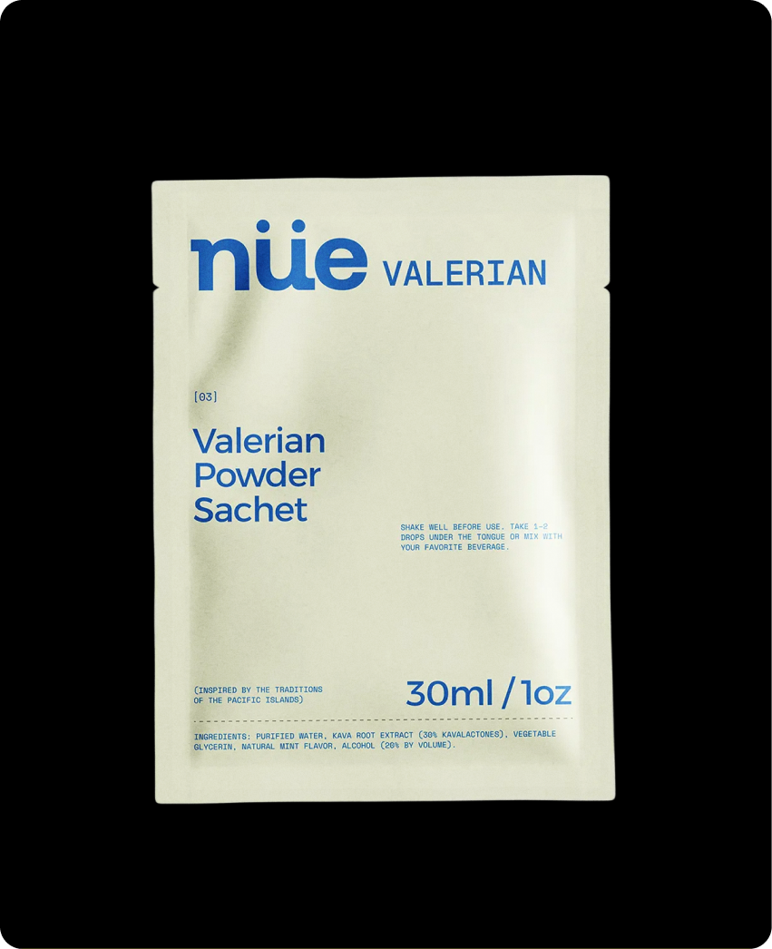 NÜE — packaging system layout displaying multiple SKUs in cohesive identity