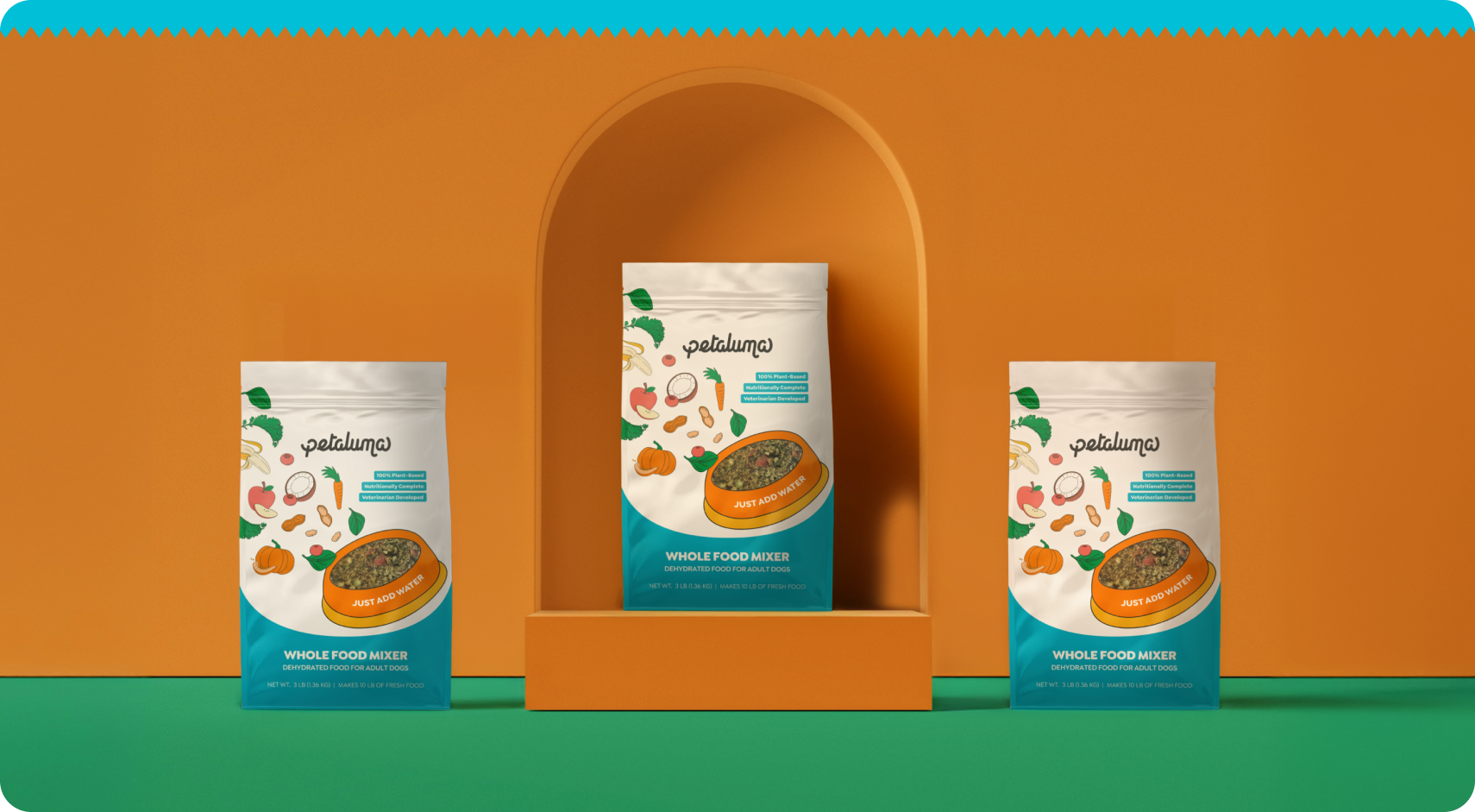 Petaluma — Whole Food Mixer packaging on bright editorial set