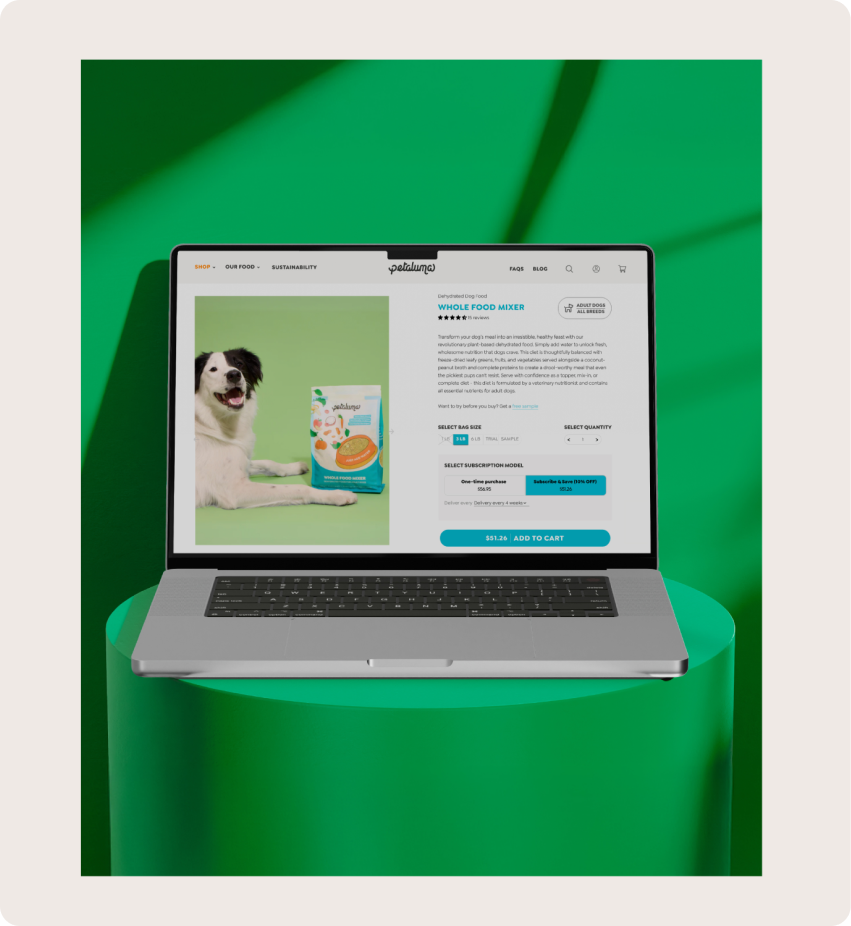 Petaluma — Customer Reviews module showcasing branded testimonial cards