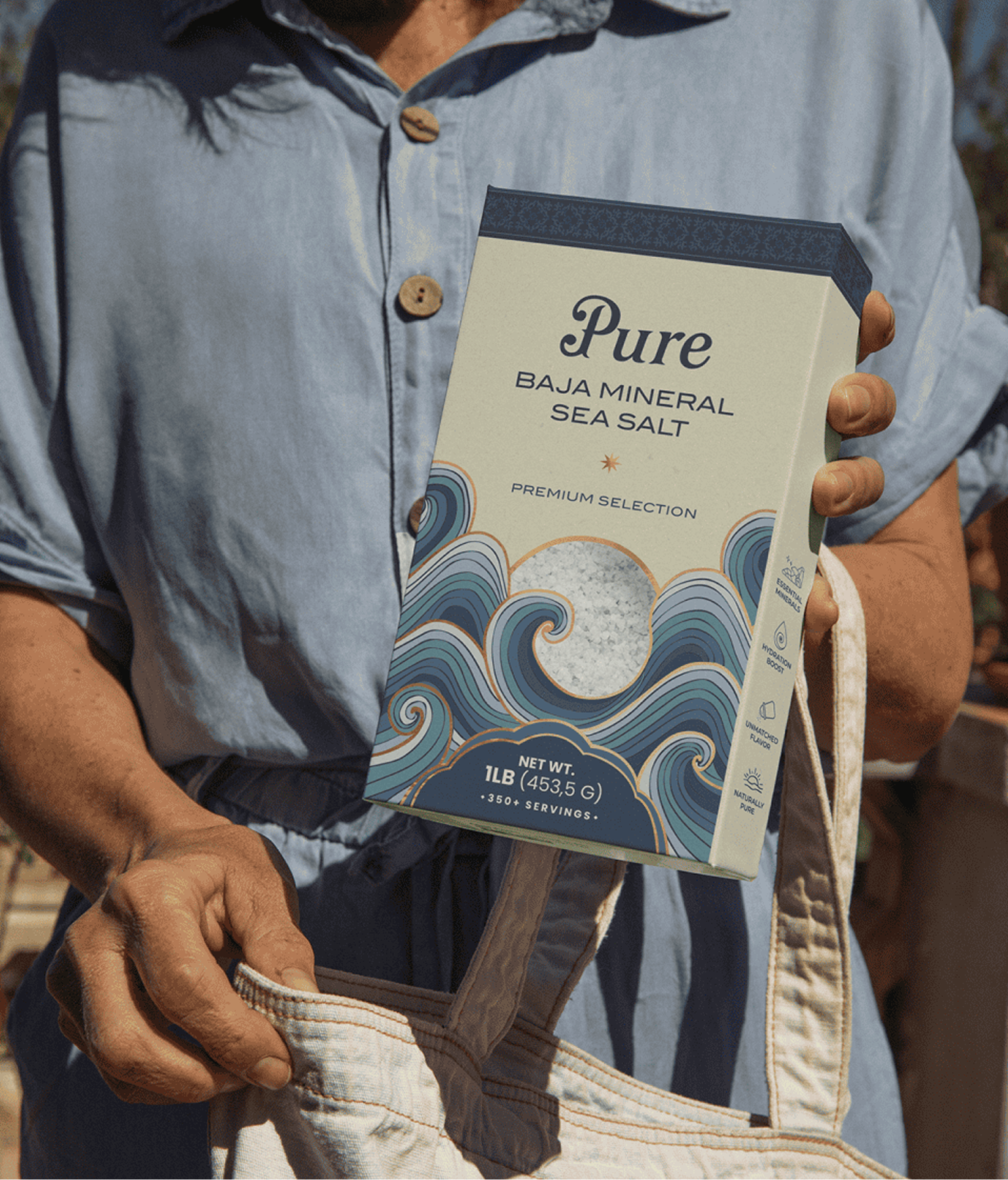 Pure — food • premium portfolio thumbnail by CreativeWise
